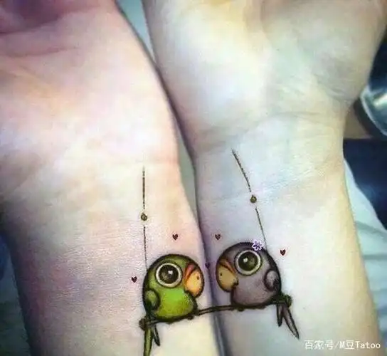 这些精美情侣纹身图案,扎了也不怕分手