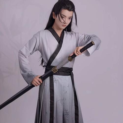 出租竹音魏晋汉服男套装古风男士仙气古装男生帅气飘逸明制租赁