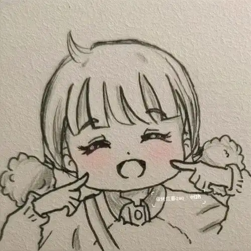 教你画超可爱小女孩