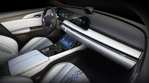 奔腾首款电动车e01内饰曝光座舱配备三屏幕7月上市