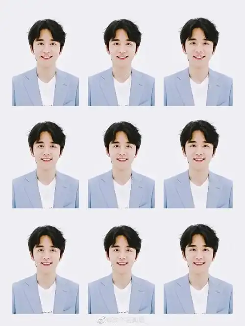 200602 快来围观连证件照都帅skr人的张新成 女心狙击手出击|发型