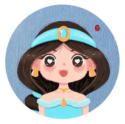 q版迪士尼公主头像来喽