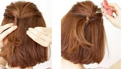 谁说短发不能百变扎发,教你扎出好看又简单的短发发型
