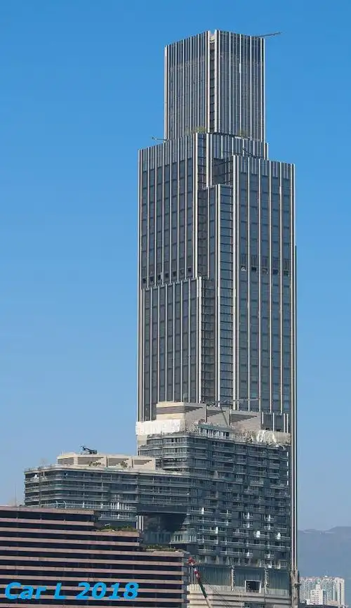 香港新世界中心new world centre|265米|70层|封顶