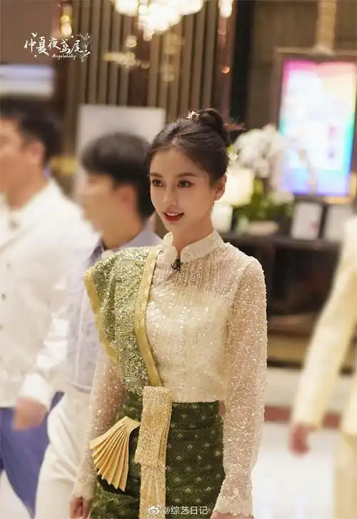 angelababy《奔跑吧》泰国站路透!__财经头条