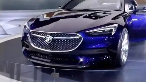 全新别克avista,双门动感轿跑车,长超5米,配v6 400马力!