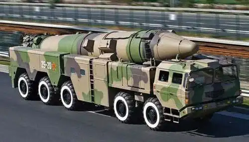 资料图:中国东风21弹道导弹