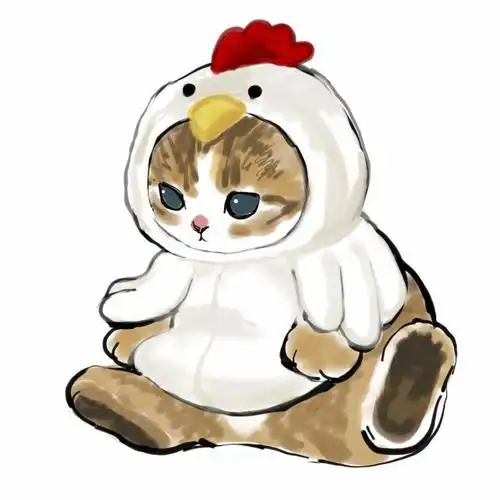 微信流行好看的圣诞猫咪头像,动物头像图片-回车桌面