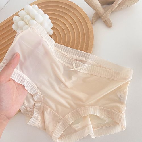 reme内裤女夏季薄款透明女士内裤性感新款内裤女生冰丝内裤女超薄