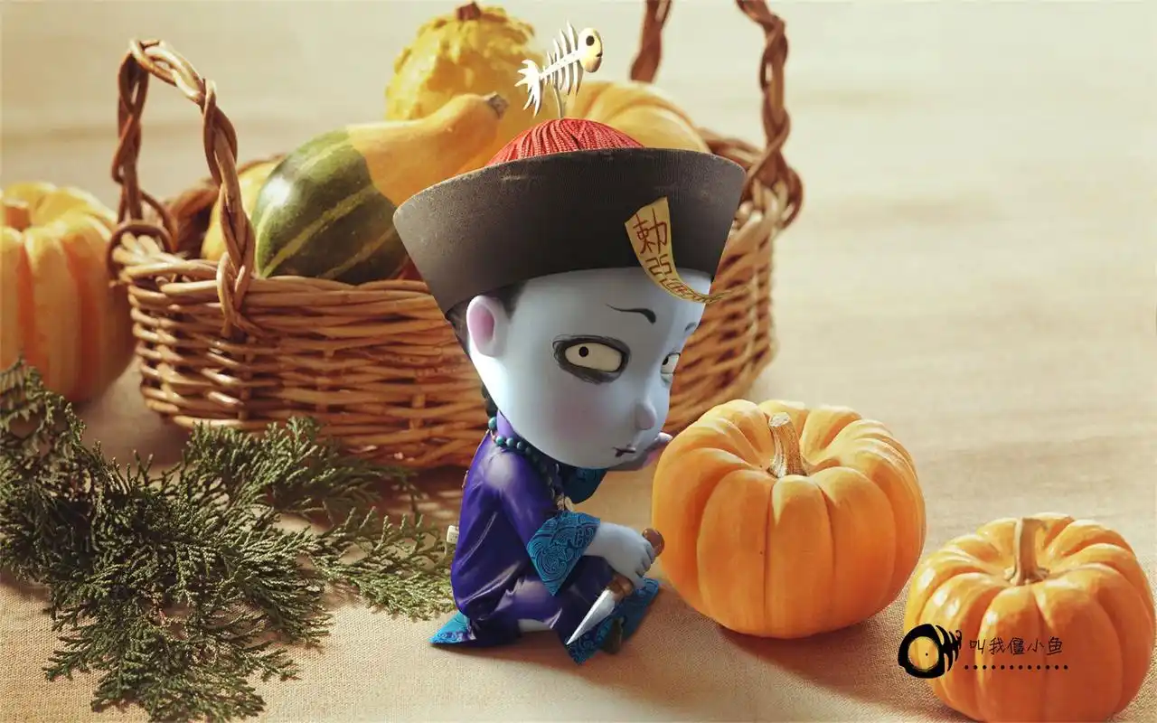 僵小鱼呆萌可爱高清桌面壁纸