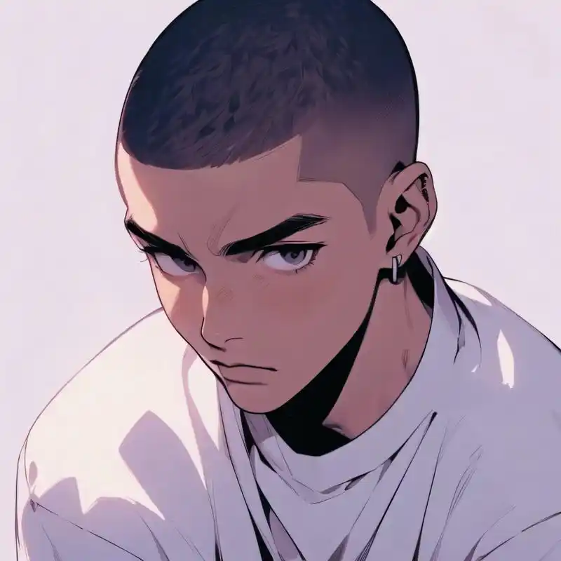 男生头像|寸头和短发