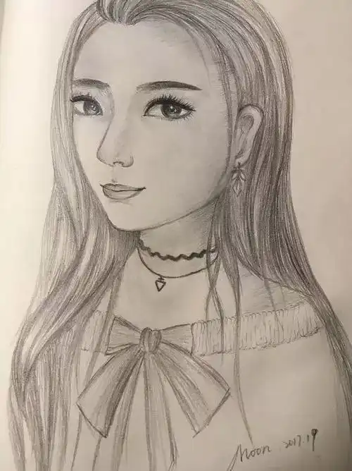 最简单的素描最简单的素描画