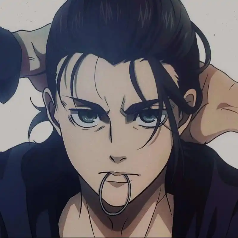 美貌与帅气并存的eren.#艾伦耶格尔 #头像 #喜羊羊与灰 - 抖音