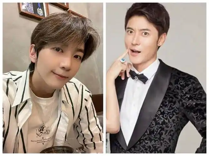 星二代张镐濂晒近照五官精致立体超像妈妈洪欣身高比亲爸还高