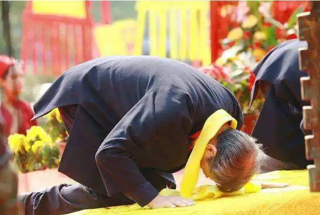 相互跪拜的"孝道教育",形式大于内容|跪拜礼|礼节|老师_网易订阅