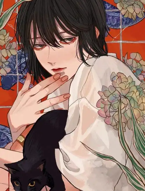 美少年动漫插画素材