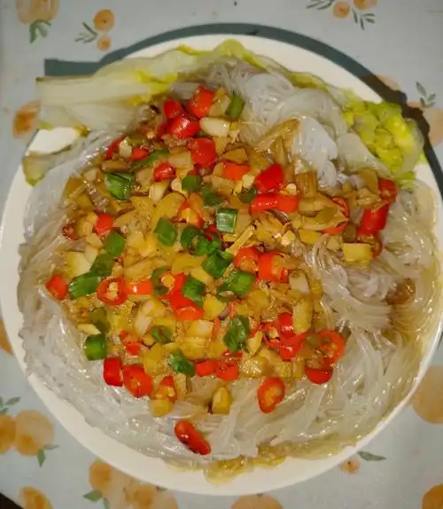 简单下饭的蒜蓉粉丝娃娃菜