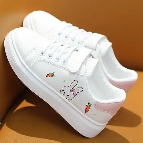 一折女大童白鞋加绒 小学生_回力女童小白鞋加绒儿童鞋子女孩2020秋冬