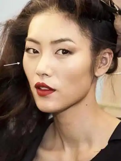 颧骨高的脸型图