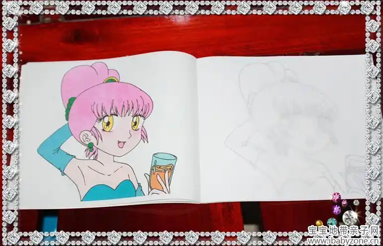 快乐酷宝里的拉比公主简笔画