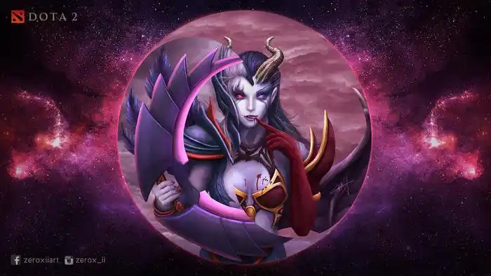 痛苦女王这个英雄不能不提,eg的天才少年开发出来的套路确实很厉害