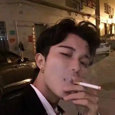 吸烟男头