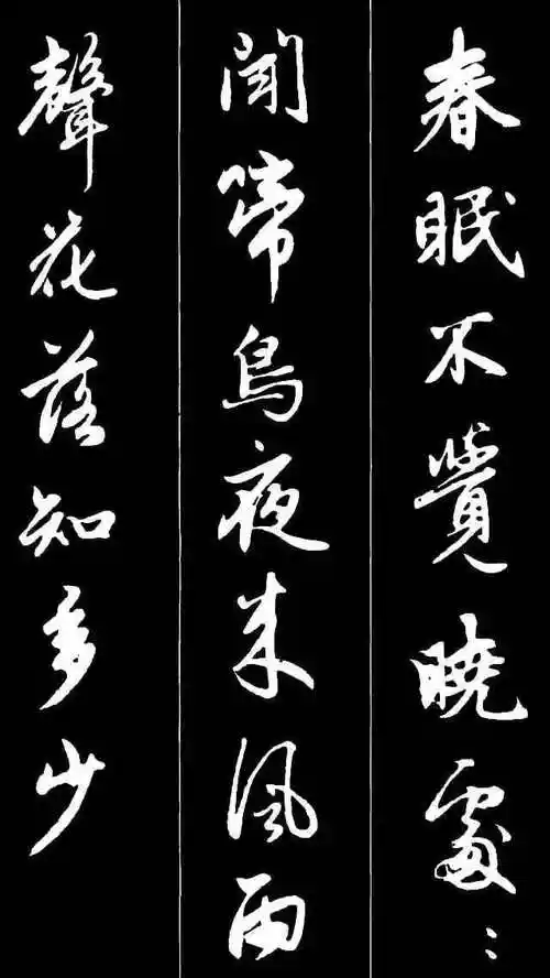 赵孟頫书写的《唐诗》,优美如花!运笔如风!