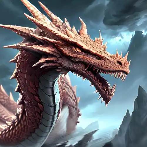 龙图片头像 凶猛 霸气 冷酷