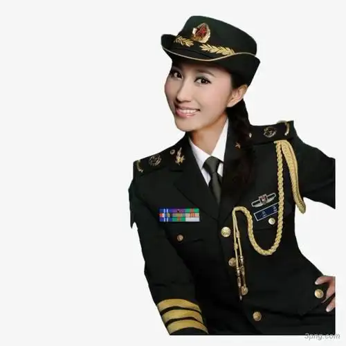女兵军人军队军旅82png素材透明免抠图片其他元素