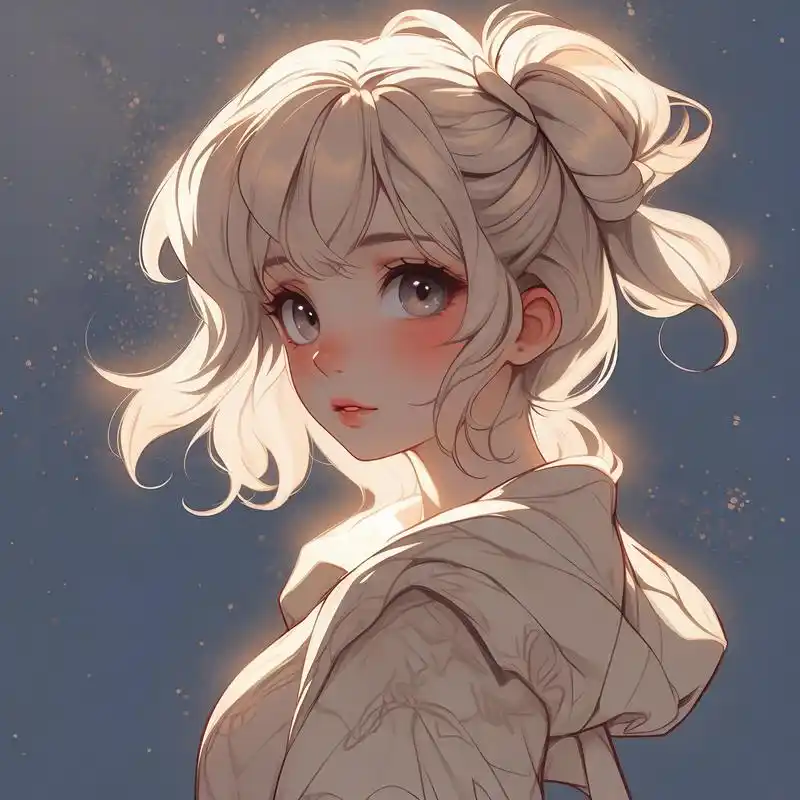 微信头像女卡通94可爱萌妹必备94