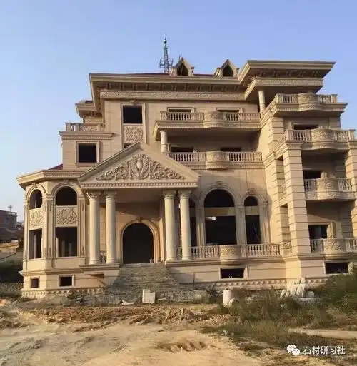 福清乡村的石材别墅,足以傲视全国