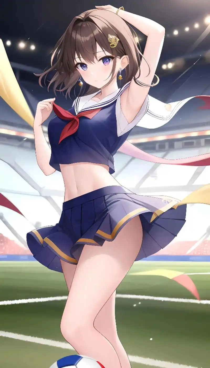 第十弹水手服足球宝贝二次元少女