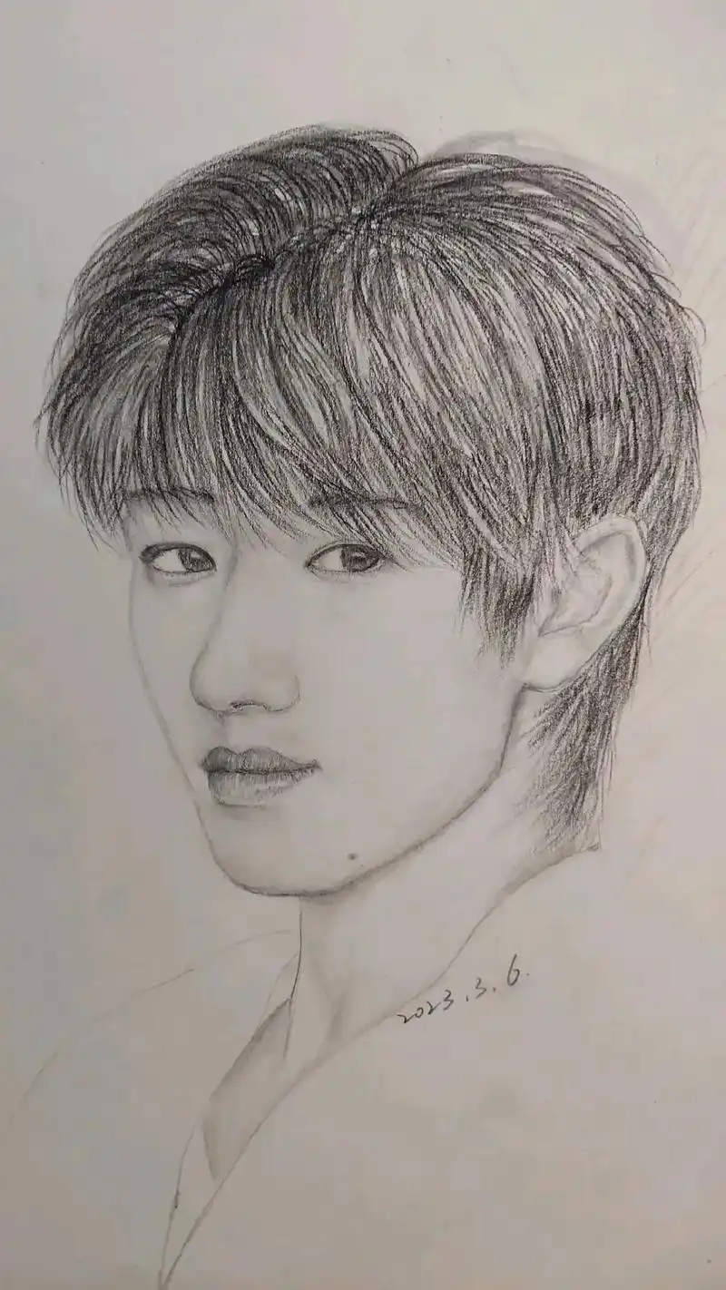 终于有时间画芽芽了,#宋亚轩 生日快乐! #宋亚轩首支个人单 - 抖音