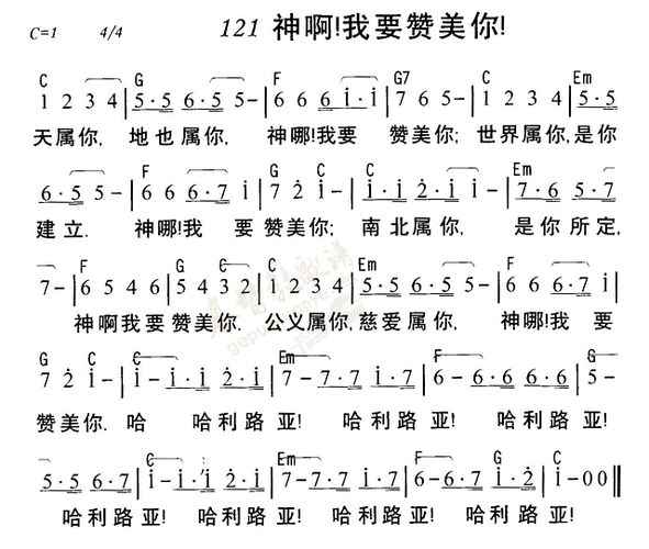 窗听雨(编辑)查看更多>>(121神啊我要赞美你) / 南窗听雨编辑相关歌谱