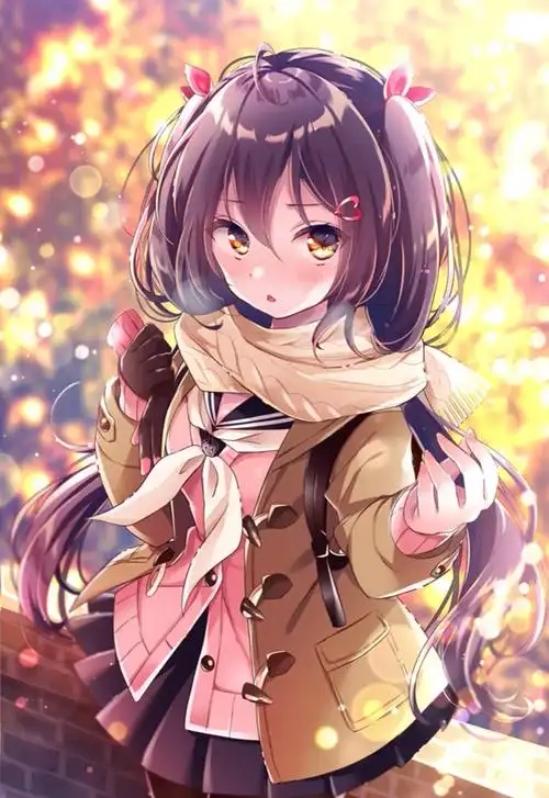 纯朴清新的动漫少女,服饰漂亮人可爱,画质到位意境好