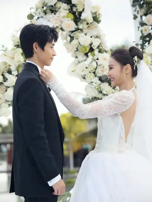 明星  #浪漫婚纱照  #魏晨