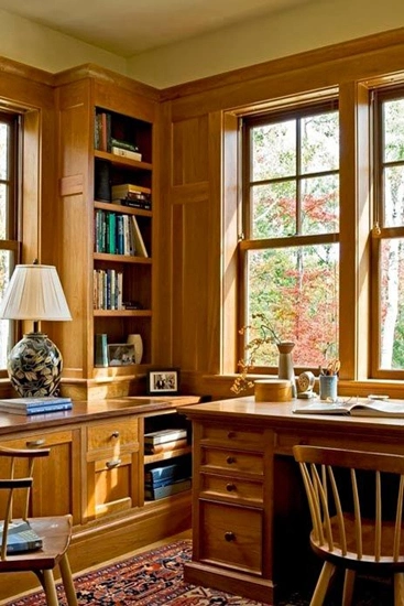 书房装修效果图 时刻透着书香气