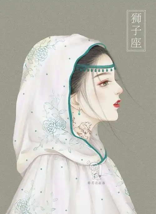 12星座古风头像(上)画师:春忍在画画 - 堆糖,美图壁纸兴趣社区