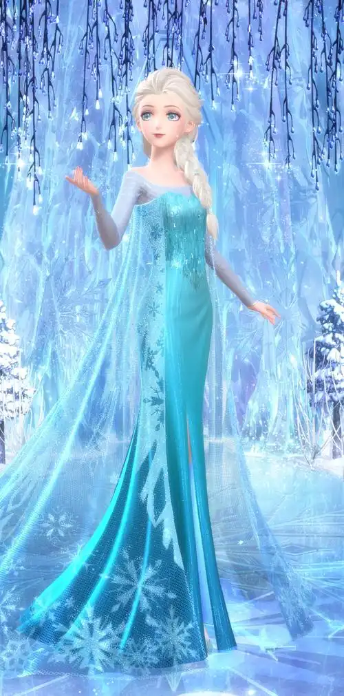 冰雪奇缘艾莎女王 - 堆糖,美图壁纸兴趣社区