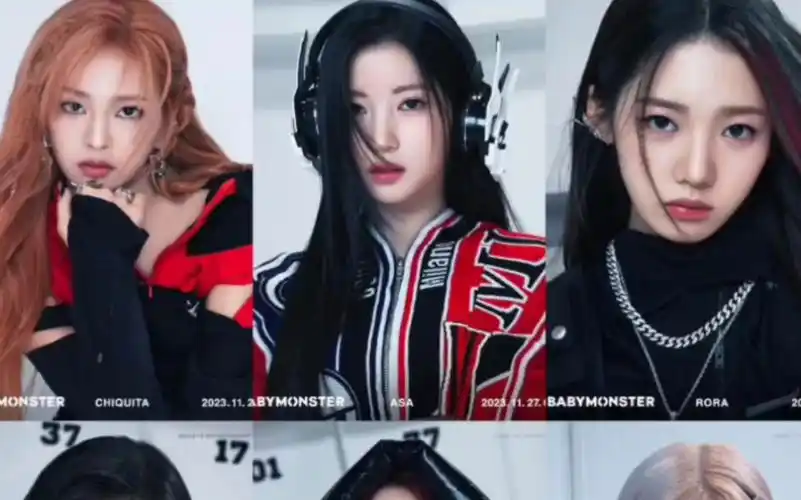 yg新女团babymonster出道预告照