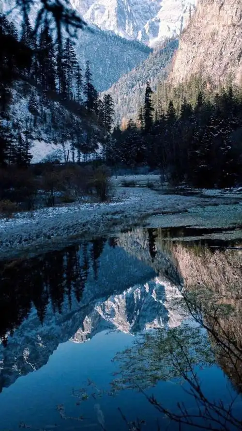 九寨沟唯美风景图片手机壁纸