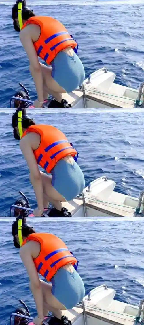 没想到赵今麦身材这么平平无奇也敢穿泳装出现在镜头面前啊