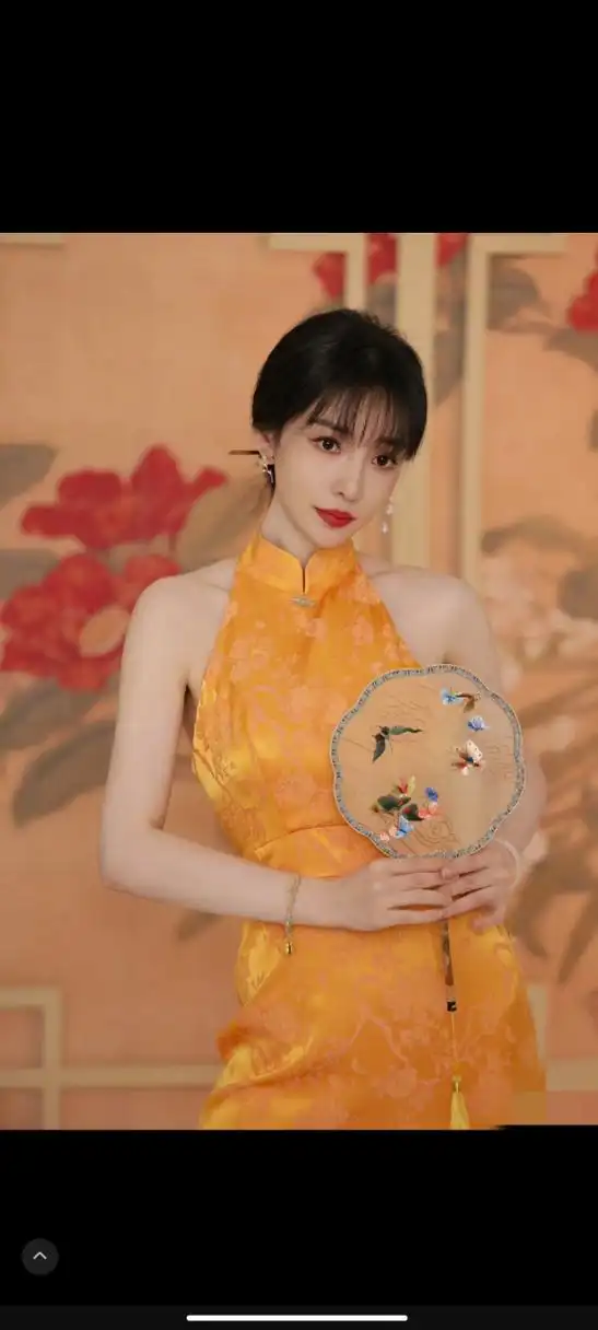 柳岩旗袍太美了吧!身材好棒9199