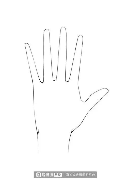 初学动漫人物手部画法教程