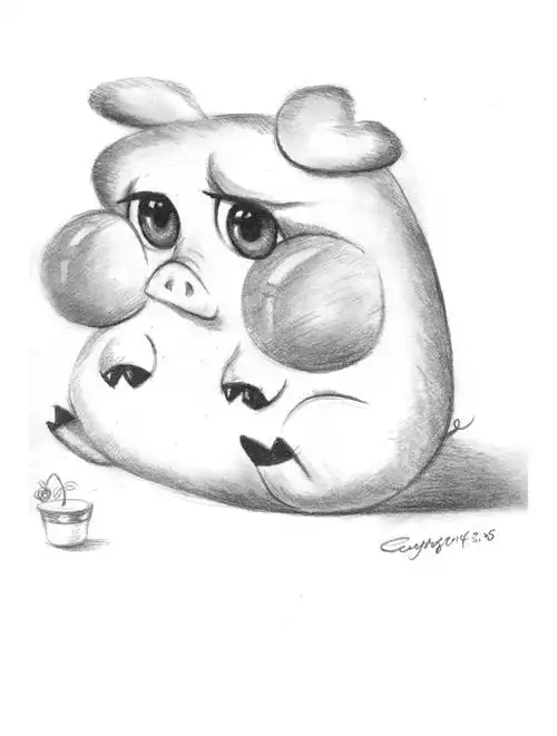 铅笔动物素描系列之