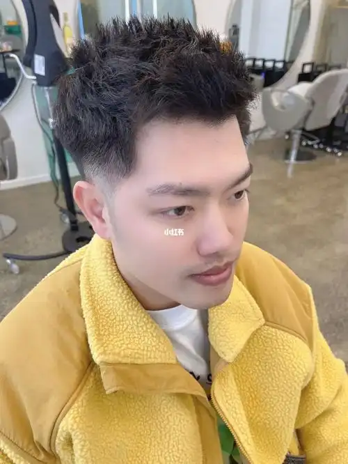 男士烫发分享06前刺烟花烫