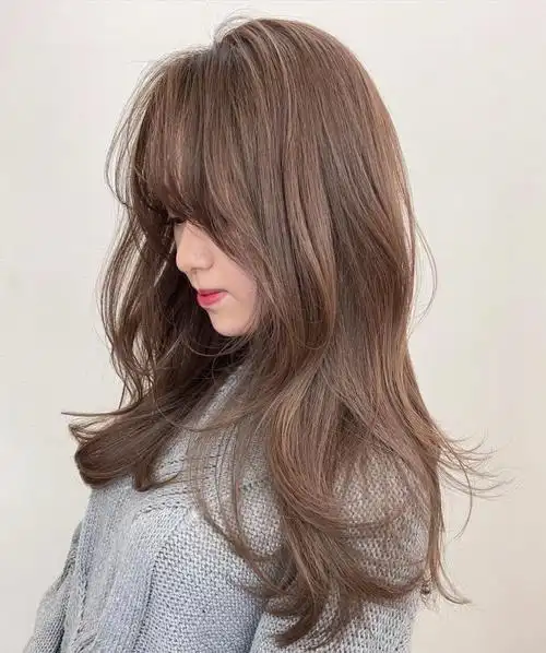 一款高级有质感不需要漂发的发色#苦亚麻发色日系苦亚麻发色夏天值得