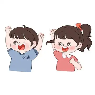 背景卡通高考加油呐喊助威考生学生元素gif动态图加油元素愤怒尖叫的