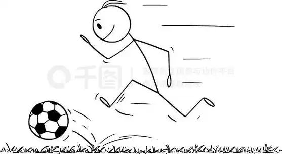 足球火柴人元素