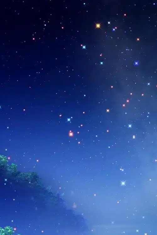 蓝色星空纹理海报背景